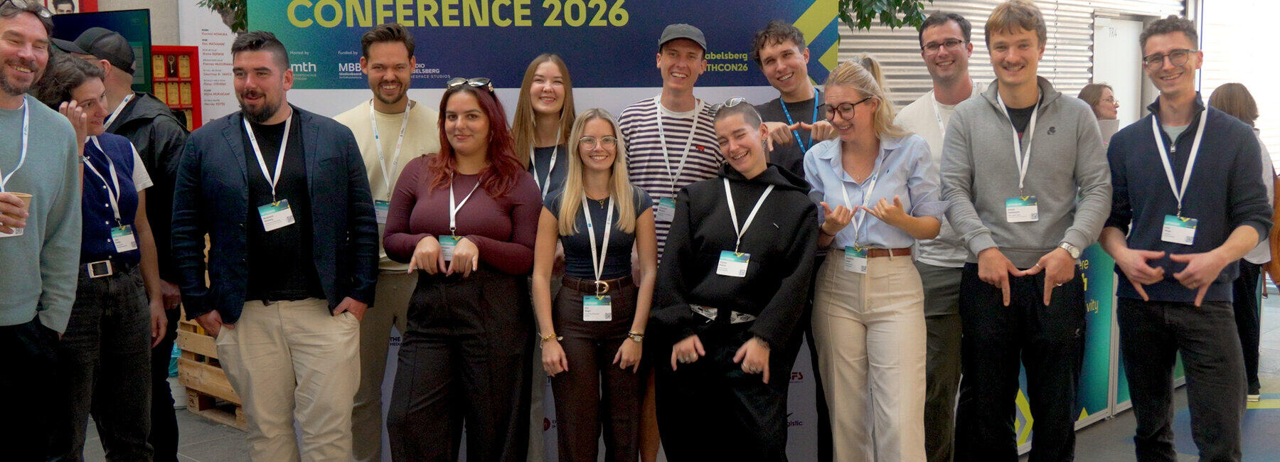 MediaTech Hub Conference - Gruppenbild Studierende